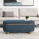 Modern Ottoman Bench Upholstered Seating With Storage