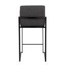 Fuji - Contemporary Modern Elegance, High Back Counter Stool