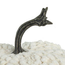 Chenille Weighted Pumpkin Ornament Decor For Holiday Harvest Festival Fall Festival & Thanksgiving