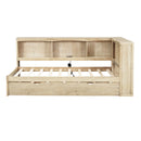 Daybed With Trundle, Storage Cabinets, USB Ports