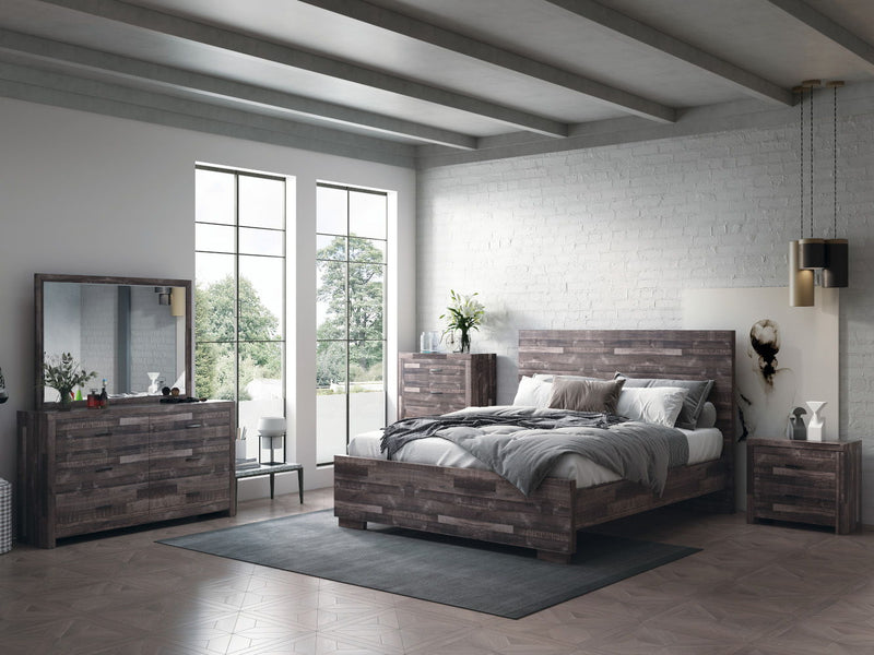 Juniper - Dresser - Dark Cherry - Atlantic Fine Furniture Inc