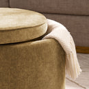 Multi Functional Ottoman And Table Set With Drum Stool