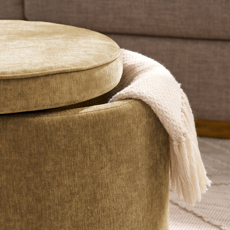 Multi Functional Ottoman And Table Set With Drum Stool