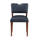 Bryson Retro Modern Dining Chair (Set of 2) - Dark Navy