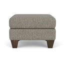 Moxy - Fabric Ottoman, Square Tapered Legs