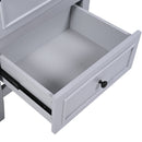 20" Bathroom Vanity With Sink, Bathroom Cabinet With A Door, Door Shelf Storage And Adiustable Foot Pads, A Drawer - Gray