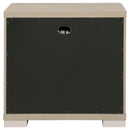 Ladera - 2-Drawer Nightstand Bedside Table - Light Elm