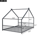 Metal House Bed