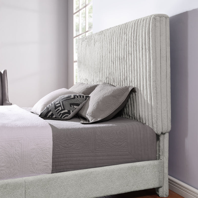 Bridgevine Home - King Bed -Minky Stone