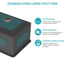 Undermount Kitchen Sink With Deep Single Bowl