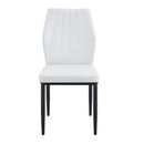Dining Chairs With Shell Pattern, Comfort And Style