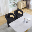 Coolmore Contemporary Designed Accent / Dining Chair With Armrests