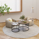 Round Nesting Coffee Table (Set of 2)