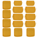 14 Pack Cushion Covers For 7 Piece Wicker Rattan Sectional Sofa