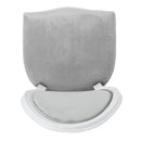 French Country Dining Chair Set With Round Backrest