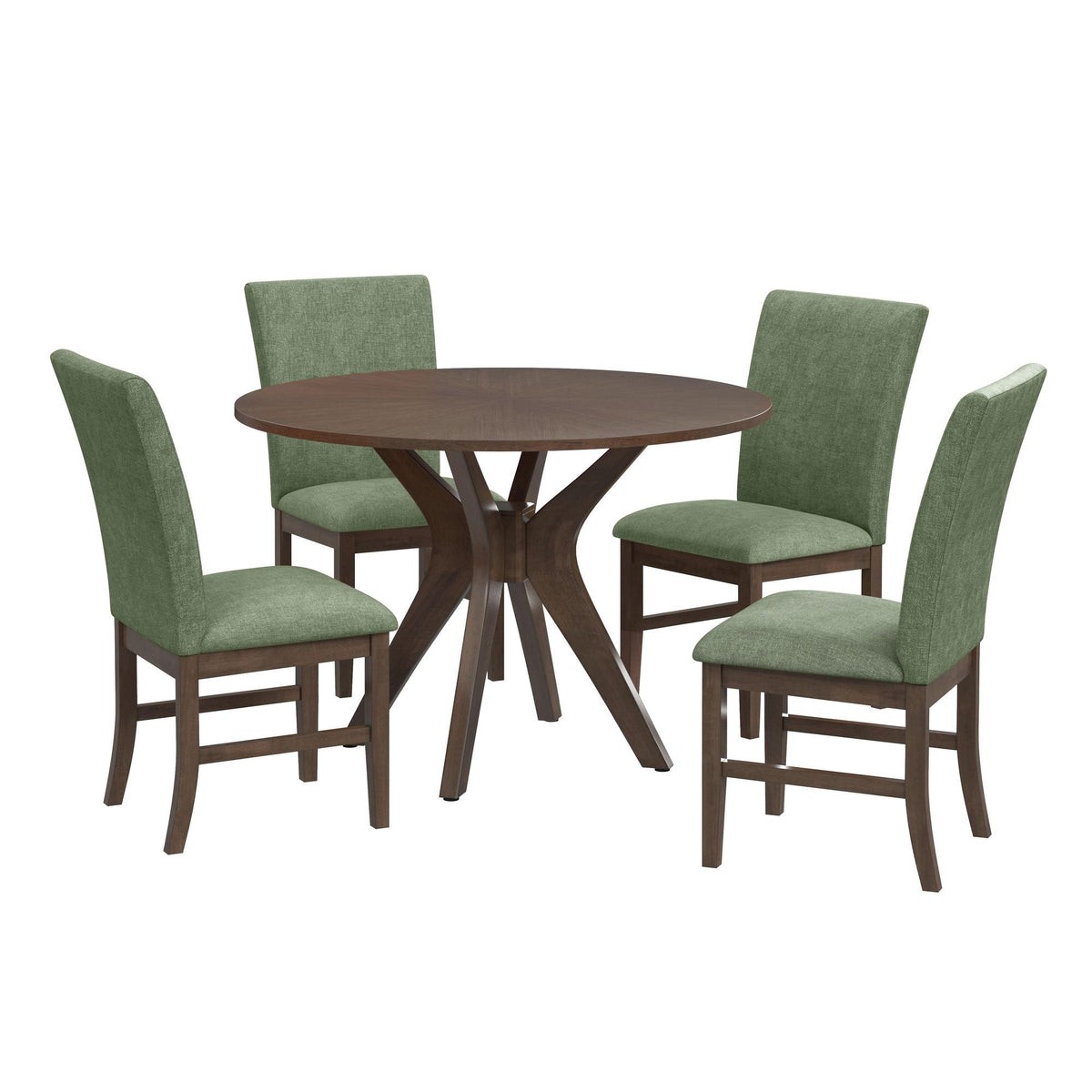 Santa Barbara Standard Height Dining Set in Blue by Elements International, view 11