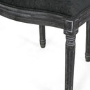 French Country Dining Chair With Cane Backrest (Set of 2)