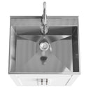 Hennessy - Deluxe Laundry Cabinet With Faucet And Stainless Steel Sink