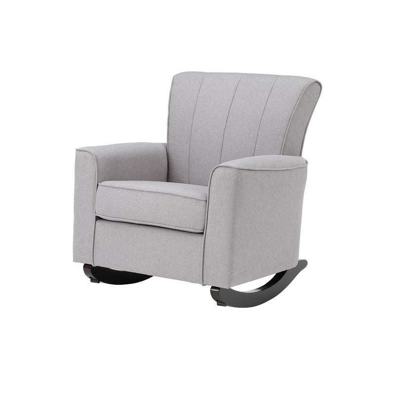 Denzell - Rocking Chair - Light Gray