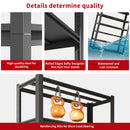 Industrial Heavy Duty Metal Garage Shelving Unit, Adjustable Storage Rack