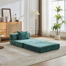 Convertible Floor Sofa Bed With Fixed Shape Frame For Living Room