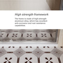 Pivot Shower Door With Handle, 1 / 4" Thick - Chrome