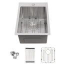 Stainless Steel Drop In Kitchen Sink, Topmount