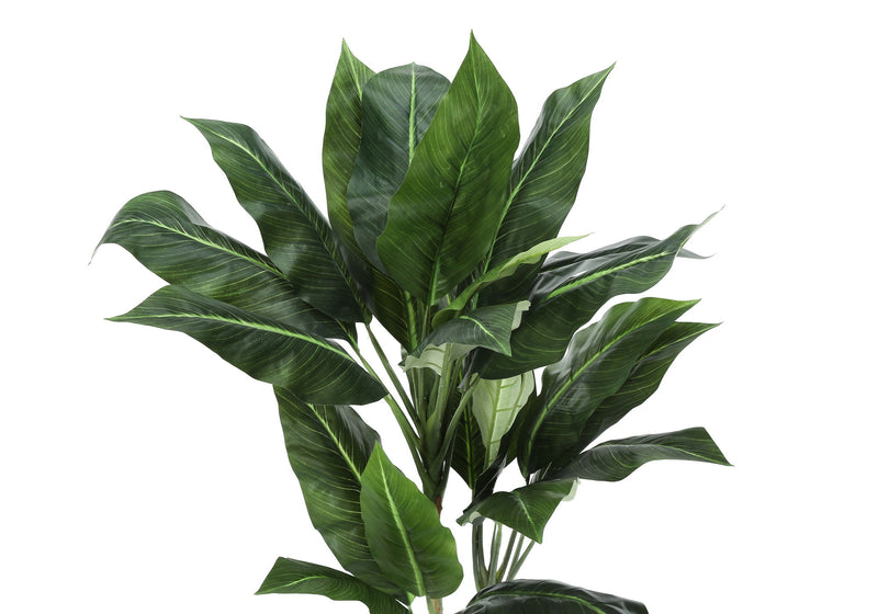 Artificial Plant, 42" Tall, Evergreen Tree, Indoor, Faux, Fake, Floor, Greenery, Potted, Decorative - Green / Black