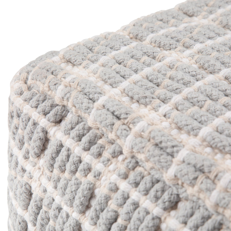 Noreen - Upholstered Square Pouf