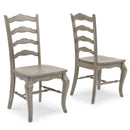 Walker - Dining Chair (Set of 2) - Wood - Dark Gray - 40"