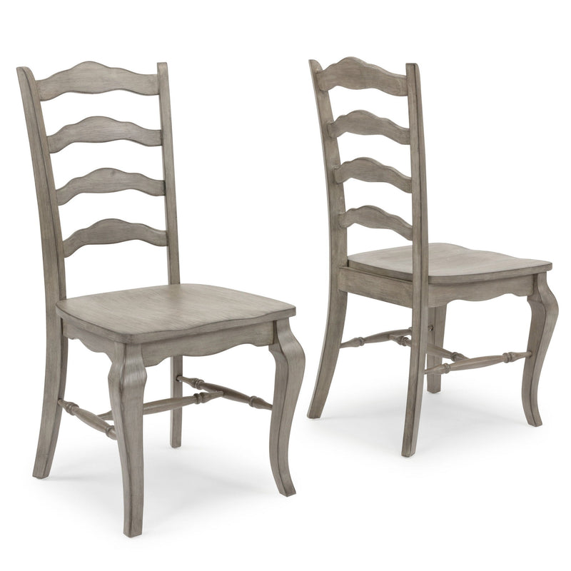 Walker - Dining Chair (Set of 2) - Wood - Dark Gray - 40"