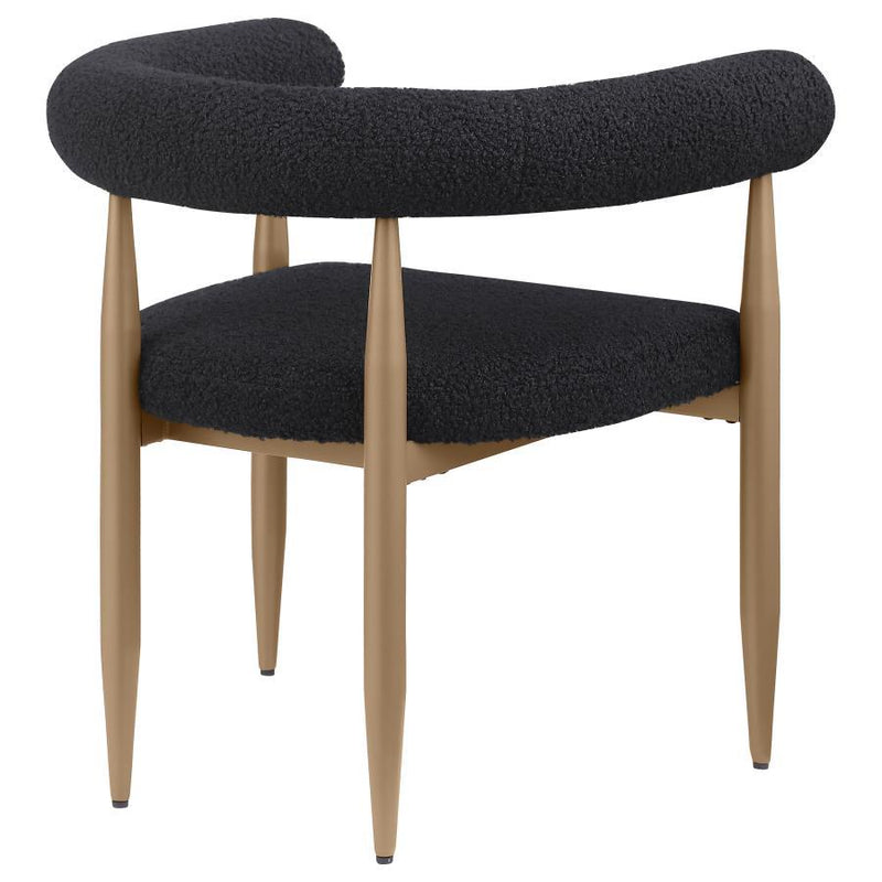 Dunmore - Boucle Upholstered Dining Arm Chair (Set of 2)
