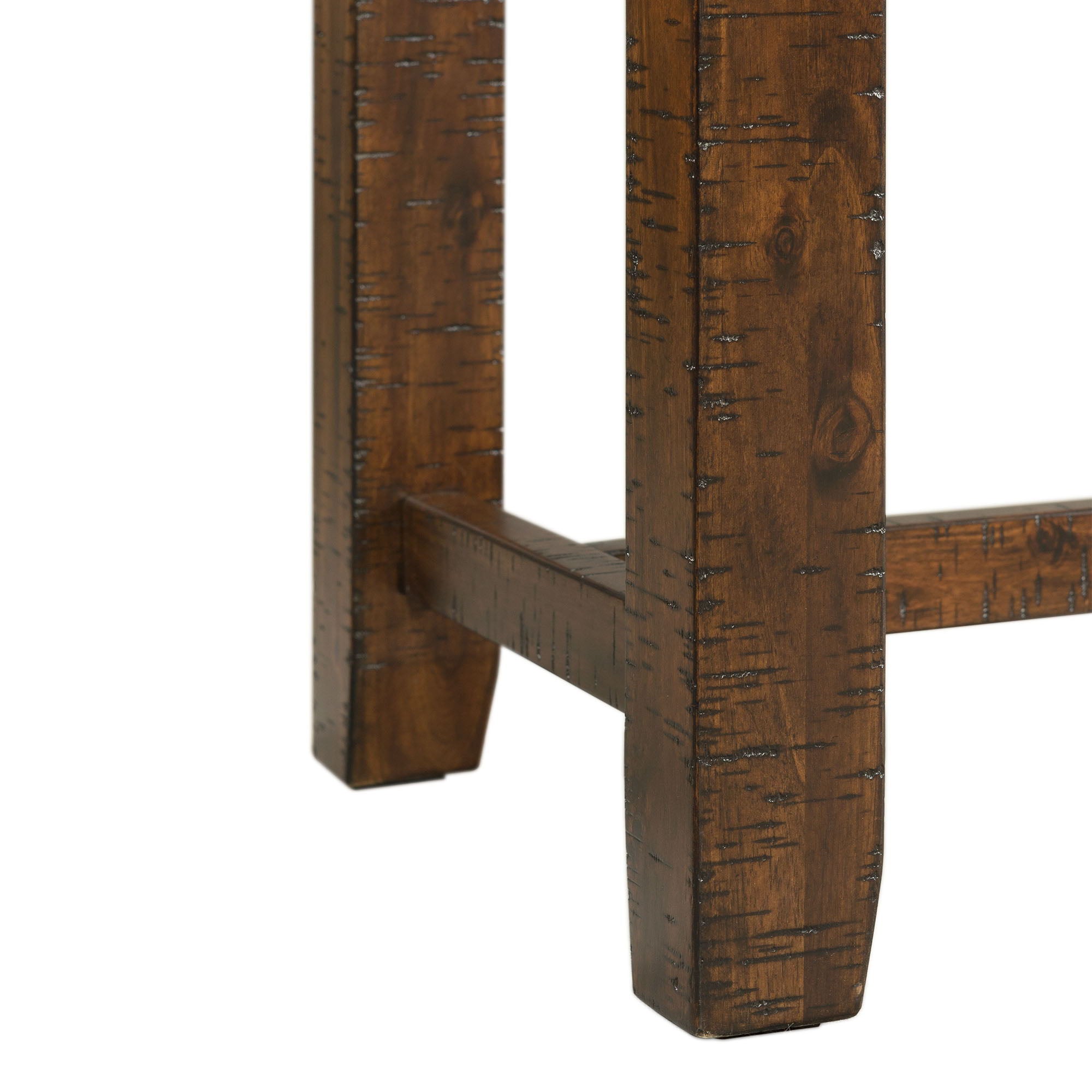 Jax - Bar Table Single Pack (Table And Three Stools) - Dark Walnut