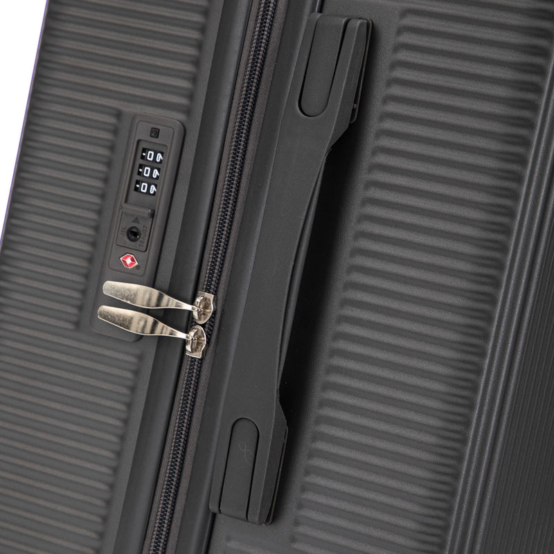 20" / 24" / 28" 3 Pieces / Set Spinner Wheel Luggage, Carry On Suitcase, Matching Color, TSA Combination Lock