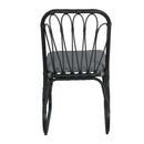 Outdoor Wicker Dining Chairs With Washable Cushion (Set of 2)