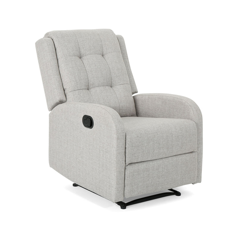 Wide - Manual Standard Recliner - Beige