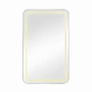 Rectangle Medicine Cabinet Mirror Bathroom Mirror With Storage Wall Mounted Medicine Mirror Cabinet With LED - Sliver