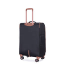 4 Piece Set, Softshell Suitcase Spinner Wheels Terylene Luggage Sets
