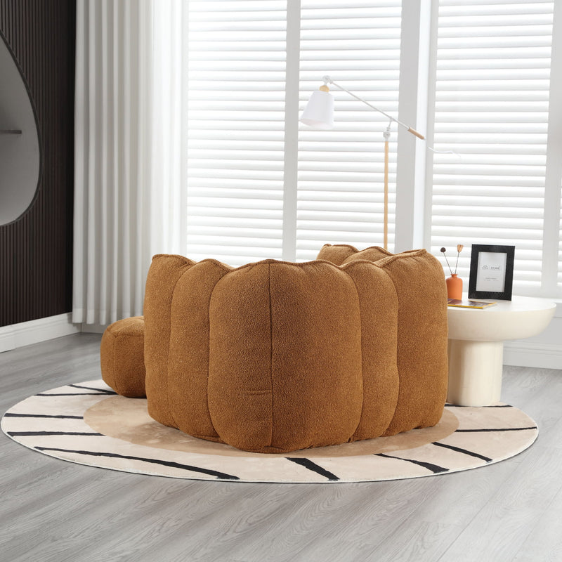 Soft Bean Bag Chair With High Resilient Foam (Chips)