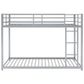 Metal Bunk Bed, Low Bunk Bed With Ladder