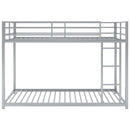 Metal Bunk Bed, Low Bunk Bed With Ladder
