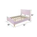 Gaines - Full Bed - Pink High Gloss