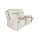 Vernon - Power Reclining Loveseat With Console, Power Headrests, Lumbar, Heat & Massage