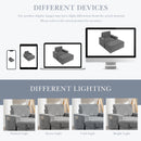 Oversized Chaise Lounge Indoor Rabbit Fur Sofa Bed With Storage Ottoman And Armrests Cup Holders With Deep Seat