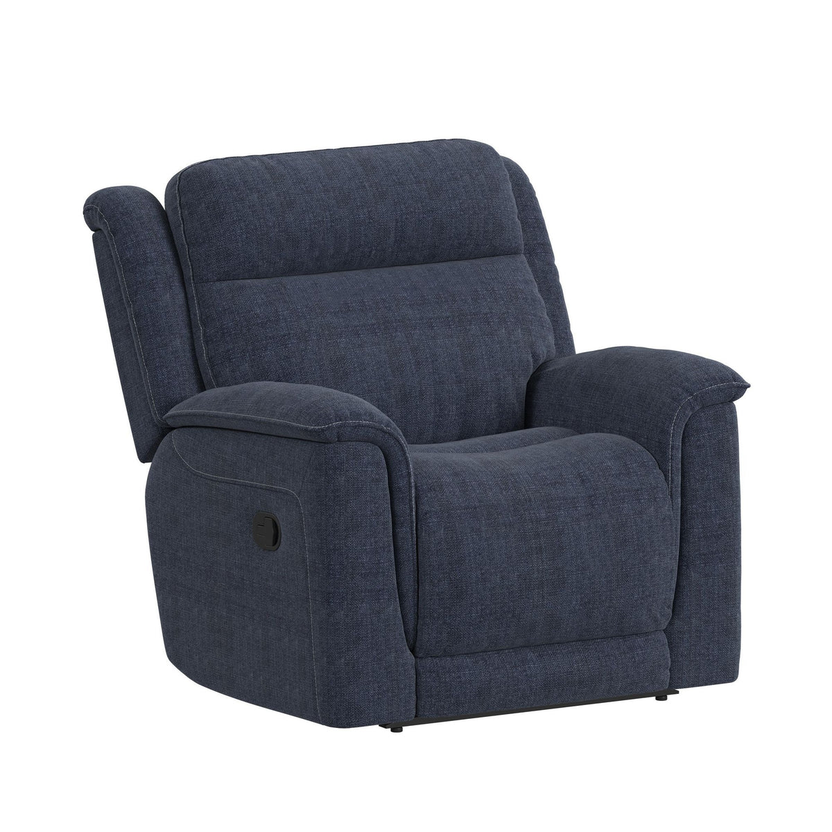 Striker Recliner in Blue by Elements International, view 2