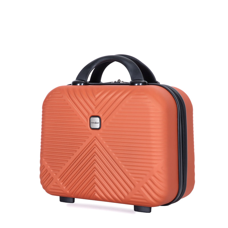 4 Piece Lightweight Suitcase, Makeup Box, Aircraft Wheels