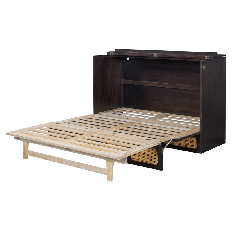 Classic Stylish Murphy Bed With Large Drawers