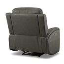 Linden - Power Swivel Gliding Recliner With Power Headrest, Lumbar, Heat & Massage