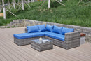 Patio Sofa With Cushions
