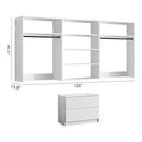 Devi - Wall Mounted Closet System With Modular Units